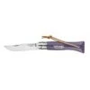 OPINEL COLTELLO N. 6 INOX CON MANICO VIOLET GRIS CON LACCETTO 5 OPINEL COLTELLO N. 6 INOX CON MANICO VIOLET GRIS CON LACCETTO -Vendite Agrariagioiese opinel coltello n 6 inox con manico violet gris con laccetto