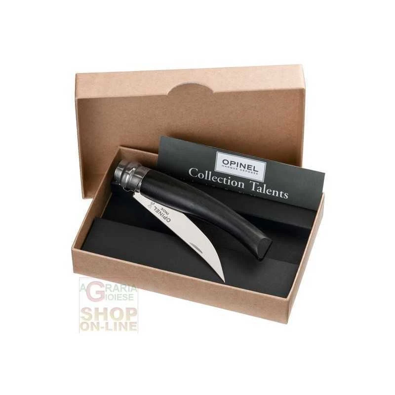 OPINEL INOX EFFILES N. 8 MANICO IN EBANO 2 OPINEL INOX EFFILES N. 8 MANICO IN EBANO - immagine 2