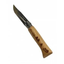 OPINEL INOX N. 8 COLTELLO TOUR 2019 MANICO INCISO LASER