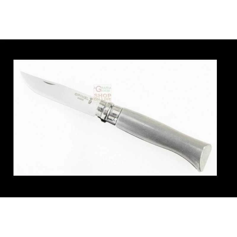 OPINEL INOX N.8 MANICO IN ALLUMINIO 2 OPINEL INOX N.8 MANICO IN ALLUMINIO - immagine 2