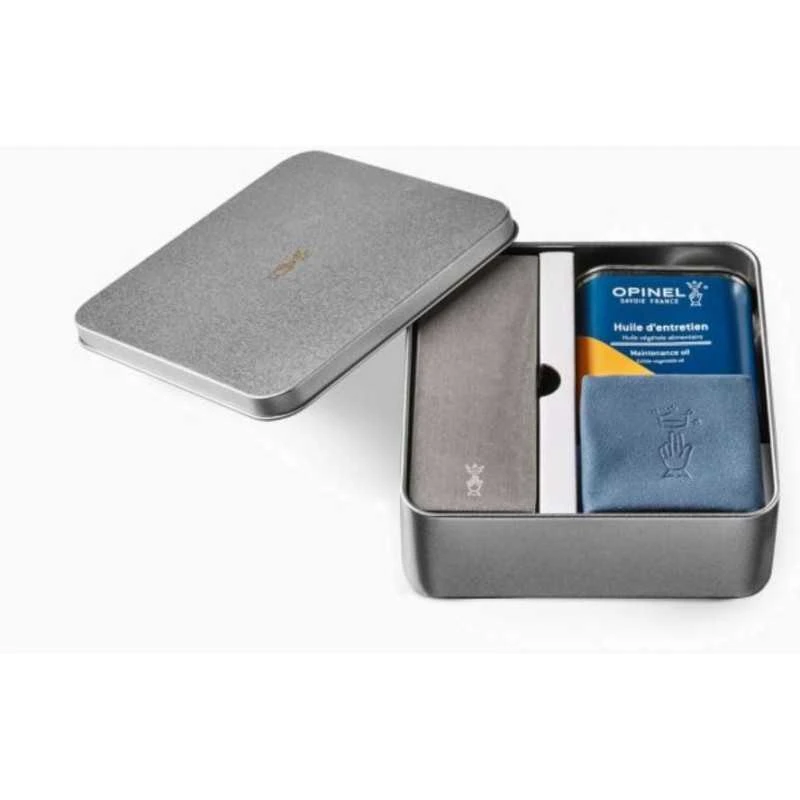 OPINEL KIT MANUTENZIONE COLTELLI CON PIETRA OLIO E PANNO IN MICROFIBRA 1 OPINEL KIT MANUTENZIONE COLTELLI CON PIETRA OLIO E PANNO IN MICROFIBRA