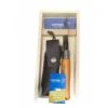 OPINEL WOOD BOX SET COLTELLO CARBONIO N. 8 E FODERO CON SCATOLA IN LEGNO