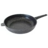 Padella Di Pietra Vulcanica Nera Alta Antiaderente Cm. 28 -Vendite Agrariagioiese padella di pietra vulcanica nera alta antiaderente cm 28