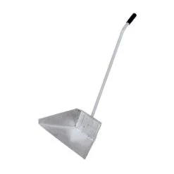 PALETTA ALZA IMMONDIZZIA CON MANICO IN LAMIERA