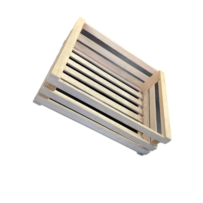 PANETTA CASSETTA DI LEGNO NATURALE A 3 LISTELLI CM. 32x26,5x9 1 PANETTA CASSETTA DI LEGNO NATURALE A 3 LISTELLI CM. 32x26,5x9