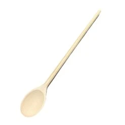 PANETTA CUCCHIAIO TORNIATO IN LEGNO DI FAGGIO NON TRATTATO CM. 60