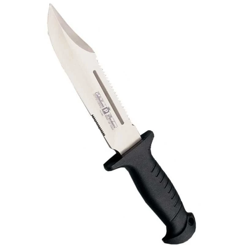 Paolucci Coltello Pugnale Con Manico Nero Lama Cm. 22 2 Paolucci Coltello Pugnale Con Manico Nero Lama Cm. 22 - immagine 2