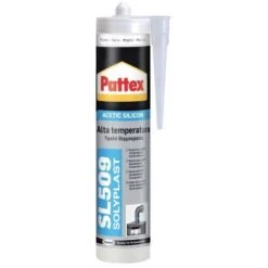 PATTEX CARTUCCIA SILICONE ALTA TEMPERATURA SL509 NERO ML.300 -Vendite Agrariagioiese pattex cartuccia silicone alta temperatura sl509 nero ml300 1