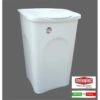 Stefanplast Portabiancheria Linea Primavera Chiuso Bianco Cm. 37x37x56h. Lt. 50