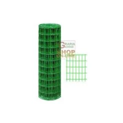 RETE METALLICA ELETTROSALDATA PLASTIFICATA ITALIA 75X60 MT.10 CM. 150 H. -Vendite Agrariagioiese rete metallica elettrosaldata plastificata italia 75x60 mt10 cm 150 h 1