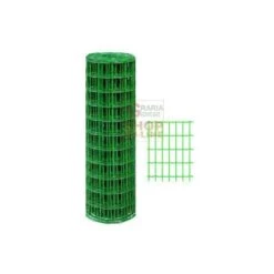 RETE METALLICA ELETTROSALDATA PLASTIFICATA ITALIA 75X60 MT.10 CM. 60 H. -Vendite Agrariagioiese rete metallica elettrosaldata plastificata italia 75x60 mt10 cm 60 h 1