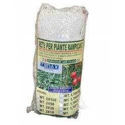 RETE RAMPICANTE PER ORTAGGI MT. 2x50 BIANCA -Vendite Agrariagioiese rete rampicante per ortaggi mt 2x50 bianca 1