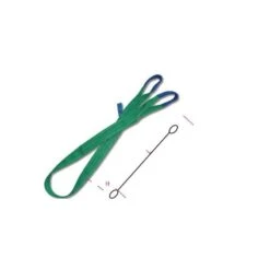 Beta ROBUR ART. 8153 3-T2 CINGHIA SOLLEVAMENTO ASOLE RINFORZATA KG. 2000 MT. 3 VERDE