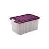 ROLL BOX IN PLASTICA E COPERCHIO E RUOTE CM. 59X39X43 LT. 65 -Vendite Agrariagioiese roll box in plastica e coperchio e ruote cm 59x39x43 lt 65