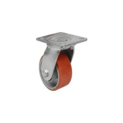 RUOTA IN POLIURETANO GIREVOLE MM. 100x32 EXPORT