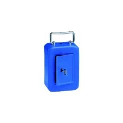 SALVADANAIO IN LAMIERA VERNICIATA CON MANIGLIA -Vendite Agrariagioiese salvadanaio in lamiera verniciata con maniglia 1