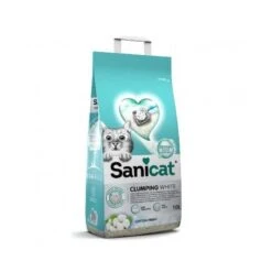 SANICAT LETTIERA PER GATTO CLUMPING WHITE COTTON LT. 10