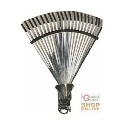 SCOPA PER FOGLIE GIRDINAGGIO REGISTRABILE IN FERRO ATTACCO A MORSETTO