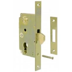 SERRATURA A GANCIO AGB/B910 TROPICALIZZATA SENZA CILINDRO MM.50