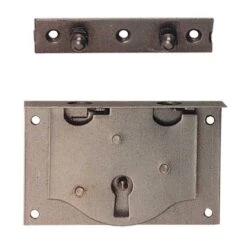 SERRATURA PER CASSA CARTELLA IN ACCIAIO LUCIDO MM.50 -Vendite Agrariagioiese serratura per cassa cartella in acciaio lucido mm50 1