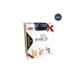 Stefanplast Set 3 Pz Barattoli Tondi Tosca Bianco/Palace Blue Lt. 0,7-1,2-2,2 -Vendite Agrariagioiese set 3 pz barattoli tondi tosca bianco palace blue lt 07 12 22 1