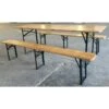 SET BIRRERIA IN LEGNO E METALLO Cm.220x80x76h. 3 SET BIRRERIA IN LEGNO E METALLO Cm.220x80x76h. -Vendite Agrariagioiese set birreria in legno e metallo cm220x80x76h