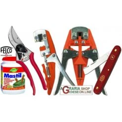 SET INNESTATRICE MANUALE E COMPLEMENTARE FORBICE FELCO 2 VICTORINOX INNESTO