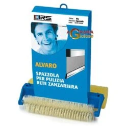 SPAZZOLA PER PULIZIA ZANZARIERE A MOLLA