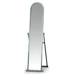 SPECCHIO CON SUPPORTO IN ACCIAIO CM. 40X147H -Vendite Agrariagioiese specchio con supporto in acciaio cm 40x147h 1