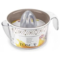 Stefanplast Spremiagrumi Tosca Manuale Graduato Bianco/Tortora Chiaro Cm. 20x14,5x11h.