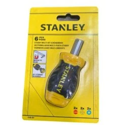 Stanley Set Di 6 Cacciavite Porta Inserti Magnetico