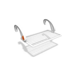 STENDIBIANCHERIA DA BALCONE GIMI VIRGOLA IN RESINA CM. 96X50