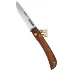 STOCKER COLTELLO CHIUDIBILE DA CACCIA M MANICO IN LEGNO LAMA INOX CM. 8,5