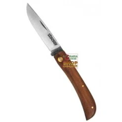 STOCKER COLTELLO CHIUDIBILE DA CACCIA S MANICO IN LEGNO LAMA INOX CM. 7