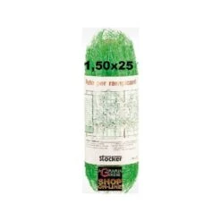 STOCKER RETE PER RAMPICANTE MT. 1,50 X 25 VERDE -Vendite Agrariagioiese stocker rete per rampicante mt 150 x 25 verde 1