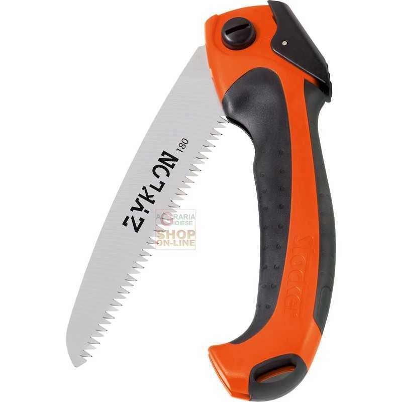 STOCKER SEGHETTO PIEGHEVOLE ZYKLON 180 LAMA CM. 18 2 STOCKER SEGHETTO PIEGHEVOLE ZYKLON 180 LAMA CM. 18 - immagine 2