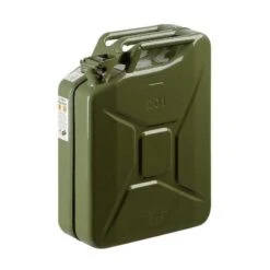 TANICA IN METALLO PER CARBURANTE OMOLOGATA VERDE LT. 20