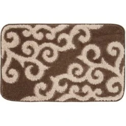 TAPPETO PER BAGNO IN POLIPROPILENE AMALFI CM. 50X80 MARRONE