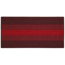 TAPPETO PER CUCINA IN POLIPROPILENE CM. 50X115 BORDEAUX