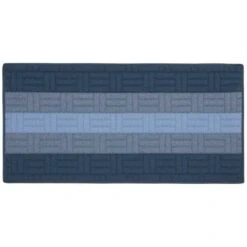 TAPPETO PER CUCINA IN POLIPROPILENE CM. 57x190 BLU