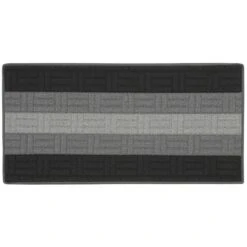 TAPPETO PER CUCINA IN POLIPROPILENE CM. 57x190 GRIGIO