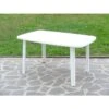 TAVOLO RESINA Cm.137x85 COLORE BIANCO -Vendite Agrariagioiese tavolo resina cm137x85 colore bianco