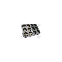 Teglia Per Stampo 12 Muffin Antiaderente E AntiGraffio Cm. 35,4x26,8x3