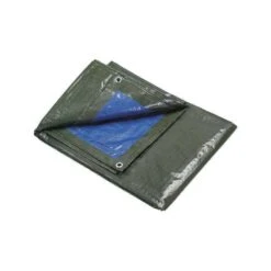 TELO OCCHIELLATO PVC VERDE MT. 5 X 6