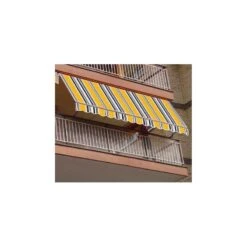 TENDA DA SOLE A CADUTA CM.300X250 TESS.P5002 GIALLA