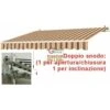 TENDA DA SOLE CON BRACCIA RETRATTILI BIANCA ROSSA CM.295X200 -Vendite Agrariagioiese tenda da sole con braccia retrattili bianca rossa cm295x200