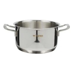 TOGNANA CASSERUOLA IN ACCIAIO INOX CON 2 MANICI GRANCUCI VANITOSA CM. 18