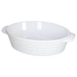 TOGNANA PIROFILA OVALE IN CERAMICA PL-COOK RINGS CM. 28,3x17,8x7,5h