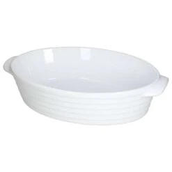 TOGNANA PIROFILA OVALE IN CERAMICA PL-COOK RINGS CM. 36x22,5x8,5h.