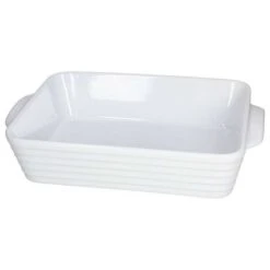 TOGNANA PIROFILA RETTANGOLARE IN CERAMICA PL-COOK RINGS CM. 33x23x7h.